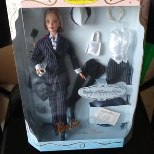 Barbie Pinstripe Power